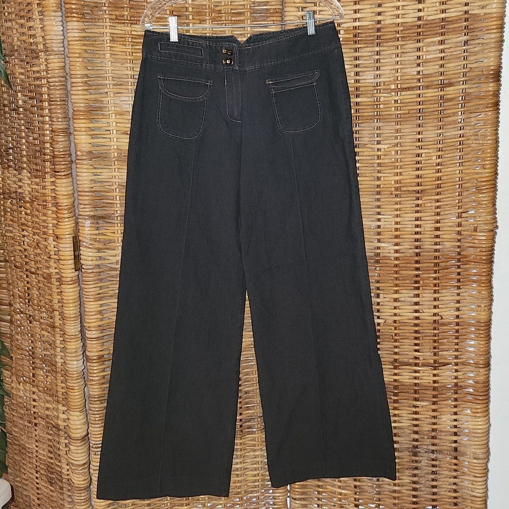 Larry Levine Wide Leg Pants 8